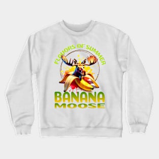 Flavors of Summer: Banana Moose Crewneck Sweatshirt